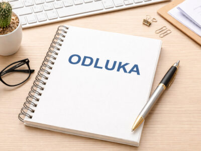 Odluka o prijemu u radni odnos na određeno vrijeme na radno mjesto odgojitelja/ice