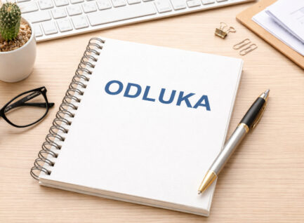 Odluka o prijemu u radni odnos na određeno vrijeme na radno mjesto odgojitelja/ice